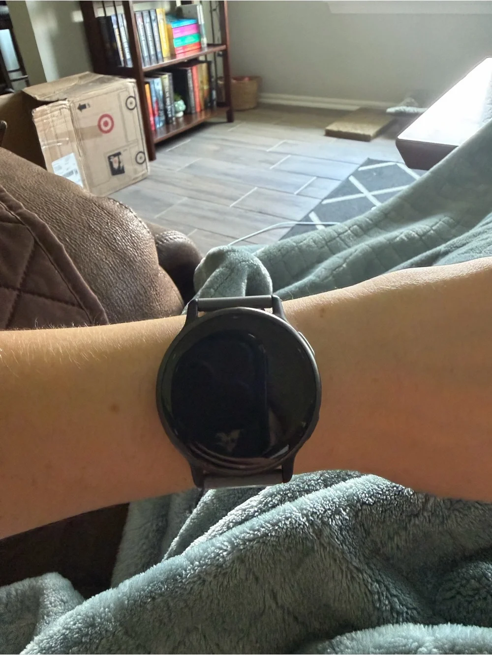 garmin Vivoactive 5 Smartwatch — Black Case with Black Silicone Band